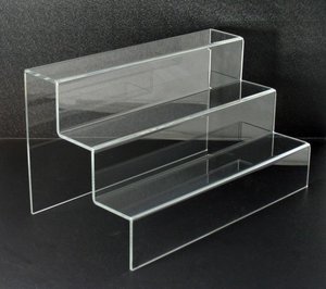 Của tôi Acrylic nhà sản xuất tự chọn Riser bánh đứng hiển thị thực phẩm Riser vuông tự chọn Riser Cub Acrylic hiển thị - Product Image 6