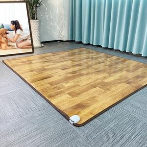 Alfombrilla calefactora eléctrica para suelo, almohadilla calefactora de fibra de carbono infrarroja, resistente al agua, con termostato - Product Image 6