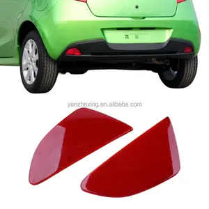 Aksesori Mobil plastik belakang lampu kabut lampu kabut reflektor Panel penutup untuk Mazda 2 Demio Hatchback 2015 2016 2017