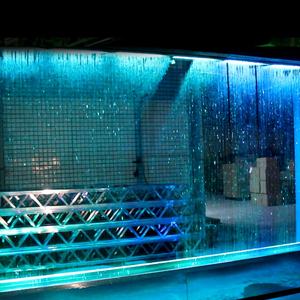 Rideau d'eau d'intérieur personnalisé, cascade, lumière numérique décorative, pour hôtel - Product Image 5