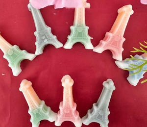 الشركة المصنعة للبيع بالجملة حلوى الفواكه الصمغية مع زجاجة شمع التغليف أغلفة شعار مخصص متعدد الألوان على شكل كرتون - Product Image 1