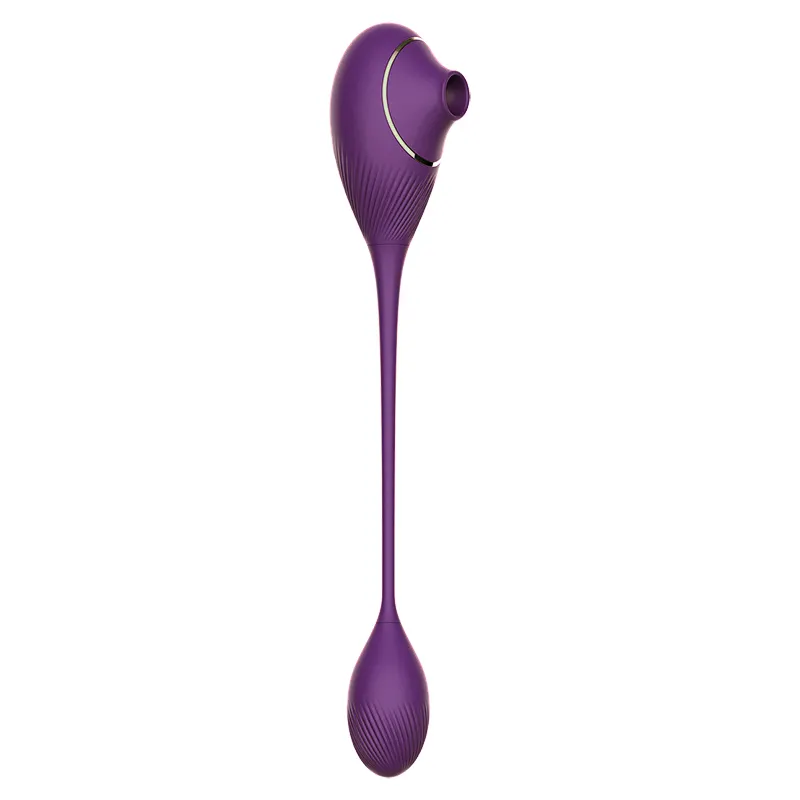 Produk Dewasa Vibrator Pemijat Vagina Tahan Air, Mainan Seks Vibrator Penghisap Klitoris untuk Wanita