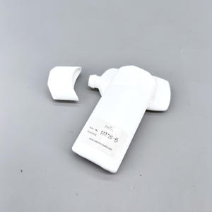 75ml Disco De Plástico Branco <span class=keywords><strong>Cap</strong></span> Garrafa Plana PE Shampoo Garrafa Viajando Outfit - Product Image 1