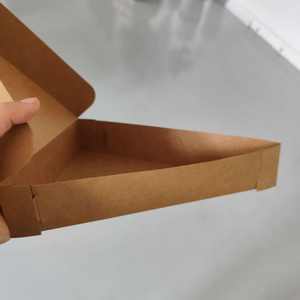 Fast Food Packaging <b>Box</b> Disposable, Burger Packaging Greaseproof Paper, Takeway Food <b>Box</b> Eco Friendly Hamburger Boxes - Product Image 2