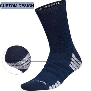 Calcetines de Baloncesto Gruesos Personalizados para Jóvenes, Calcetines Deportivos Antiolor - Product Image 1