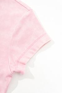 T-Shirt Casual a maniche corte con stampa DTG da donna OEM abiti da ragazza Gothic Emo Top Crop Streetwear maglietta Vintage lavata - Product Image 3