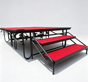 เวทีเหล็กพับได้คุณภาพสูง ราคาโรงงาน เวทีพกพาสำหรับโรงแรม - Product Image 1