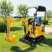VEKAIN WZD-11 Excavatrice Électrique pour Enfants, Jeu de Simulation Éducatif, Matériel de Construction en Fibre de Verre pour Jardin Intérieur et Aéroport