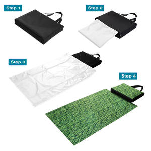 Sublimation Blank Big Beach Bagカスタム財布とハンドバッグスリーピングマット付き - Product Image 3