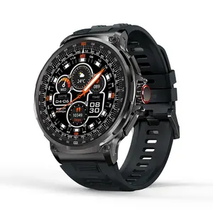 V69 akıllı saat 1.85 ''HD büyük ekran tam dokunmatik 710mAh büyük pil açık spor su geçirmez BT arayarak erkekler için Smartwatch