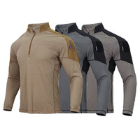 T-shirt manches longues pour homme, vêtements tactiques de l'armée, uniforme Swat, tenue militaire d'extérieur, collection de