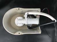 12v Pompe Broyeuse Toilette Wc Toilette Bol pour Rv Camper Marine Cuisine Toilette avec Bese Prix Hotsale