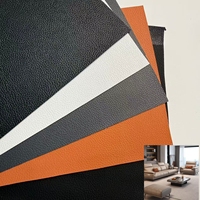 Synthetische Leder-PVC-Platten Geprägte Dehnbare Lichtundurchlässige Wasserfeste Umweltfreundliche Vorhänge Autositzbezüge Sofa Outdoor