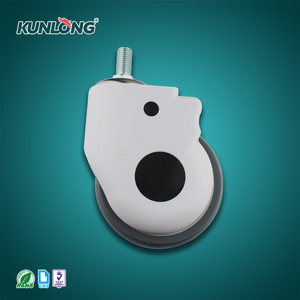 Alta qualidade made in China silencioso resistente ao desgaste, resistente à ferrugem e resistente ao emaranhamento médicos rodízios silenciosos SK6-EZ125165S - Product Image 2