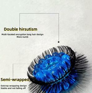 Schaf Augen buchse Sexspielzeug Haar Silikon Lock Sperma Sex Ring Penis ring Doppels chicht Anti-Shooting Männlich Erwachsene Produkte - Product Image 3