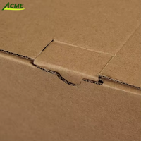 Boîte d'emballage en carton ondulé personnalisée en gros avec fenêtre transparente à rabat pour draps, housses de couette, chaussettes et fourrures – Boîte cadeau