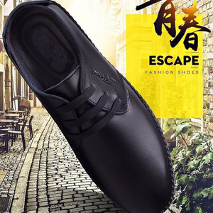 Nuove piccole scarpe da guida con suola morbida in pelle One-step, scarpe con piselli in pelle morbida in PU, scarpe Casual alla moda da <span class=keywords><strong>uomo</strong></span> - Product Image 4