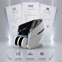 Silla de Masaje LEERCON 2026 de Pago por Uso, Estructura Comercial Resistente con Ranura para Monedas, Control de Tiempo y Base con Bloqueo Antirrobo