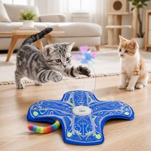 Juguete Interactivo para Gatos de Interior, Recién Mejorado, Recargable, con Sensor Táctil, Juguete de Esconder y Buscar, Adecuado para Gatos de Interior Aburridos - Product Image 1