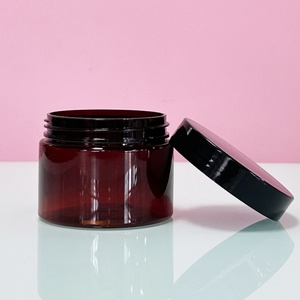 60ml 80ml 100ml 120ml Cosmetic Plastic Empty Hair <b>Scrub</b> Body Butter Jars 4oz Cream Jar clear Plastic PET Containers - Product Image 6