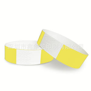 Bracelets en papier imprimés jetables et imperméables avec personnalisation de marque pour cadeaux originaux, adaptés aux événements festifs - Product Image 5