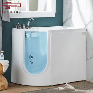 <span class=keywords><strong>Baignoire</strong></span> moderne <span class=keywords><strong>pour</strong></span> personnes <span class=keywords><strong>âgée</strong></span>s, avec accès latéral, sans obstacle, <span class=keywords><strong>baignoire</strong></span> de massage, acrylique, 1,2 m, design graphique, salle de bain - Product Image 3