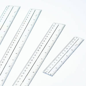Xinwanrun Righello Pieghevole Trasparente in Plastica da 15cm, Scala Centimetrica e in <span class=keywords><strong>Pollici</strong></span>, Strumento di Misurazione Promozionale per Studenti - Product Image 5