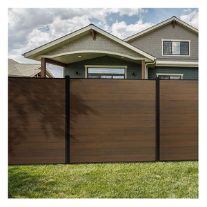 Eta WPC gỗ composite hàng rào WPC sử dụng hàng rào để bán WPC Composite nhôm bài - Product Image 4