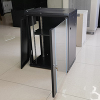Armoire serveur murale en acier laminé à froid de 19 pouces 15U, design gain de place