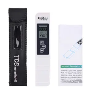 Draagbare Ph Ec Meter Digitale Temp Tds Meter Temperatuur Tester Pen 3 In 1 Auto-Off Water Filter Water sensor