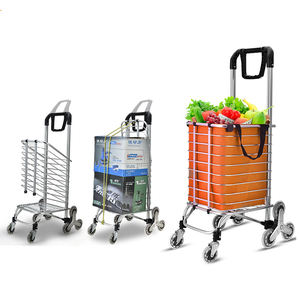 Carrito de compras plegable, carrito grande y fácil de llevar, escalador, calidad, precio al por mayor - Product Image 6