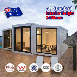 प्रीफैब्रिकेटेड लक्जरी एक्सप्रेज़ेकेटेड लक्जरी एक्सटेंड हाउस 2 3 4 बेडरूम प्रीफैब विला मोबाइल होम दो-कहानी - Product Image 1