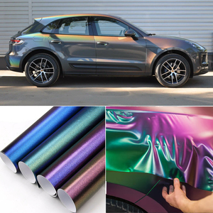 ราคาโรงงานขายส่ง ฟิล์มพีวีซีโครเมี่ยมด้าน สีเมทัลลิกซาติน หนา 7.5 มิล ป้องกันรอยขีดข่วน ป้องกันรังสียูวี คุณภาพสูง แบบม้วน - Product Image 3