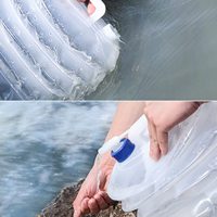 Sacs à boissons sur mesure, 5/10/15 L, Portable, voyage en plein air, Camping, pliable, pliable, stockage d'eau, sacs, pochettes, conteneur