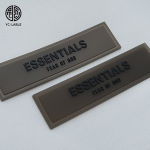 Sang trọng treo thẻ YC nhãn tùy chỉnh dập nổi Silicone <span class=keywords><strong>Tag</strong></span> cho Giá quần áo <span class=keywords><strong>tag</strong></span> - Product Image 2