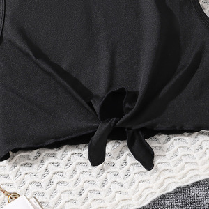 Nuovo abito per bambini 7-12 anni elegante pantaloni lunghi senza maniche abbigliamento per ragazze adolescenti - Product Image 3