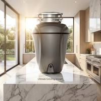 Molino Eléctrico de Acero Inoxidable de 750W con Tecnología Avanzada, Múltiples Etapas, Cámara Resistente, Ecológico, para Hogar Inteligente, Certificado CE RoHS
