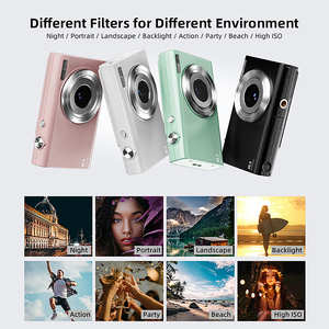 Fotocamera per videoregistratore 4K con ZooM compatto 16X schermo da 2.8 pollici luce Flash integrata per bambini fotocamera per studenti del Campus - Product Image 6