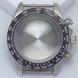 Mouvement à quartz Offre Spéciale <span class=keywords><strong>Mod</strong></span> 39mm VK63 Boîtier WatchMod Montre chronographe Boîtier en acier inoxydable Verre saphir avec cadran 29.5mm Cse - Product Image 2