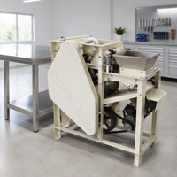 Machine commerciale de décorticage d'arachides humides, de fèves noires, d'amandes et de graines de noix, capacité 200 kg/h, 380 V, garantie 1 an