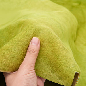 Vente en gros de vraies peaux de vache avec des cheveux sur cuir de cheval personnalisé de grande taille - Product Image 4