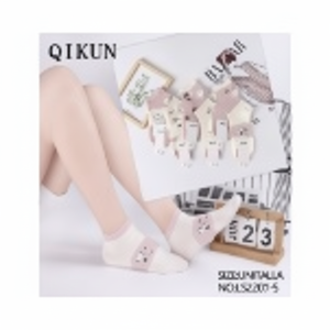 Calzini Casual sportivi in cotone lungo da donna traspiranti e ricamati a caldo senza soluzione di continuità usa e getta per la stagione invernale - Product Image 1