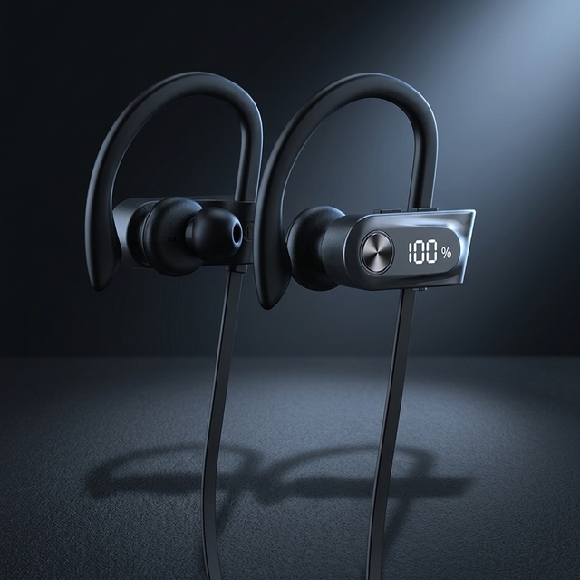 Waterproof IPX5 Sport Ear Hook TWS Wireless Earbuds Hands Free Audifonos In-Ear Earphone Sports Headphone
