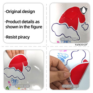 Siheny phim hoạt hình Cây giáng sinh dán cửa sổ tĩnh điện PVC kính trang trí cho cửa hàng cửa sổ bố trí cho cửa hàng Quà Tặng - Product Image 6