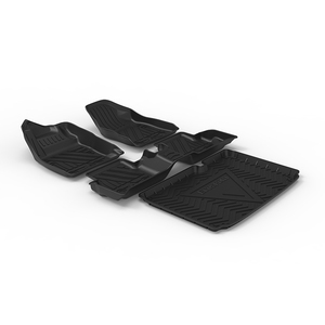 Tapis de coffre de voiture pour <span class=keywords><strong>Ford</strong></span> <span class=keywords><strong>ECOSPORT</strong></span> Tpe, accessoires d'intérieur automobile de haute qualité, tapis de coffre arrière de voiture étanche - Product Image 3