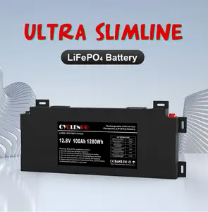 Cyclenpo neue 12 v 100 ah lifepo4 batterie