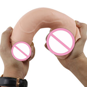 <span class=keywords><strong>Boutique</strong></span> en ligne Jouets pour adultes en PVC souple imperméable à l'eau à sensation réelle mains libres Dildo réaliste Pénis Dong - Product Image 2