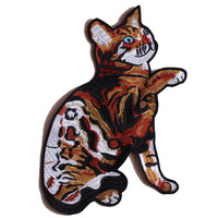 Badges 3D personnalisés thermocollants en gros, brodés, à coudre ou à repasser pour vêtements