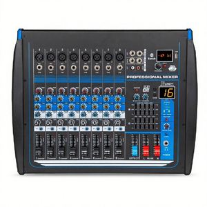 Serie <span class=keywords><strong>QA</strong></span> 4/6/8/12 canales 250W * 2 Mezclador amplificador de audio 16DSP con 48V Phantom/MP3 de 2 pulgadas - Product Image 5