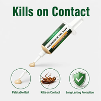 Gel insecticide anti-cafards pour intérieur et extérieur, appât en gel pour éliminer les cafards, pour le contrôle des cafards